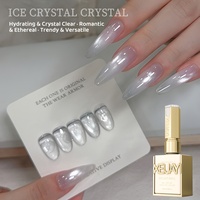 Vernis à ongles gel UV XEIJAYI Effet œil de chat cristal de glace, norme européenne, sans TPO, OEM ODM, fournitures pour ongles en gros