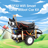 Kit de robot électronique intelligent Little Turtle de Robotlinking pour Arduino, robot éducatif de programmation