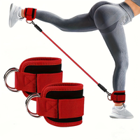 Fitness Sports Sangles Réglable D-Ring Soutien Poignets Cheville Gym Entraînements Poulie Avec Boucle Garde Jambe Force Sécurité