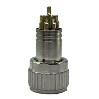 Conectores Circulares Industriales Serie M8 con Codificación A, 8 Pines, Hembra, 8mm, Enchufe de Aviación Recto, IP67 Impermeable