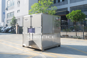 Vente flash : Machine à glaçons en cubes de <span class=keywords><strong>2</strong></span> tonnes, machine à glaçons industrielle pour bar, hôtel, entreprise de vente en gros de glace - Product Image 2