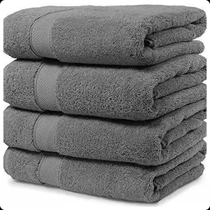 Toallas de Algodón de Alta Calidad Ultra Suaves y Altamente Absorbentes para Baño, Hogar, Hotel, Spa, Gimnasio, Playa - Product Image 2