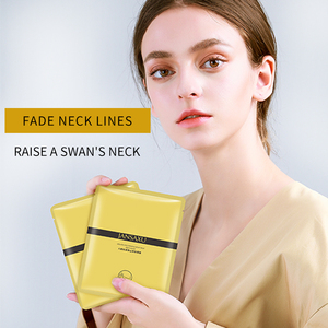 JANSAXU masker leher susu kambing pengencang, masker pelembap dan penghidrasi leher kering dan kasar ramah kulit - Product Image 2