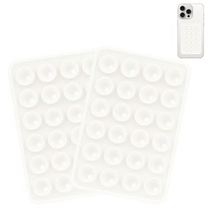 Single Sided Silicone Square <b>Desk</b> Phone Holder Portable for Android Hands-Free Fidget <b>Toy</b> Mirror Adsorption Adhesive Mobile - Product Image 3