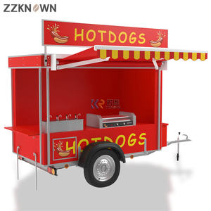 DOT Certified Mobile Street <b>Mini</b> <b>Food</b> Trailer Hot Dog BBQ Ice Cream Cart Fully Equipped Churros Fast <b>Food</b> Snack Vending Kiosk - Product Image 2