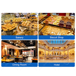 完全なベーカリー機器プロの高級電気クロワッサンデッキ焼きオーブンケーキペストリーオーブンの価格 - Product Image 5