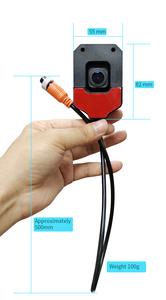 Telecamera di Assistenza alla Guida Frontale ad Alta Definizione 1080P con Schermo Diviso, Grandangolare, CCD, Impermeabile IP68, Visione Notturna Starlight per Autobus - Product Image 4
