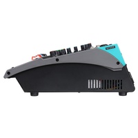 Console de mixage active professionnelle PA-4D 4 canaux en métal, 200W*2, avec Bluetooth, 99 DSP et égaliseur graphique 7 bandes