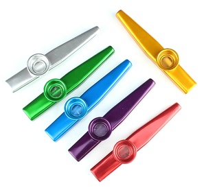 OEM Promotion Personnalisé Mini Premium Kazoo Instrument Musique Métal Kazoo Pfiff Sifflet avec Membrane Pour la Vente en gros Fabriqué en Chine - Product Image 4