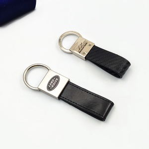 Wholesale Keychain Accessories Genuine Luxury Premium Retro <b>Leather</b> <b>Key</b> <b>Chain</b> Accessories Custom Brand Logo <b>Leather</b> Keychain - Product Image 2