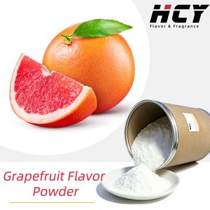 Saborizante alimentario soluble en agua HCY, polvo de sabor a pomelo para preparar bebidas instantáneas, helados y sustitutos de comidas - Product Image 1