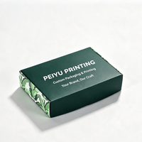Cartes pliées multi-pages en papier, impression couleur avec ligne argentée pour publicité de marque, mise en page multi-panneaux claire