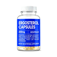 Capsules d'ergothionéine, antioxydant, complément alimentaire pour le bien-être cellulaire, sans gluten, pour adultes, OEM ODM, étiquette privée, capsule fonctionnelle