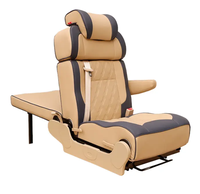 Siège-lit pliant multifonctionnel pour camping-car, fourgonnette et véhicule de loisirs, largement utilisé pour la personnalisation de luxe des MPV et des fourgonnettes.