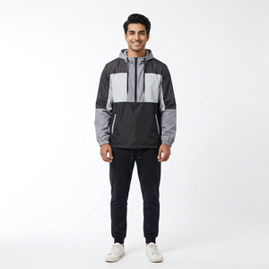 New Design High Quality <b>Men's</b> Fall Winter Waterproof Windbreaker Coats Multi-Pockets Stand Collar <b>Jacket</b> in Canvas Fabric - Product Image 1