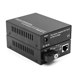 Gigabit SM 1310/1550 нм 3 км одномодовый одноволоконный медиаконвертер оптический сетевой коммутатор - Product Image 4