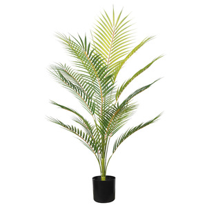 Bicolor Areca Palm Artificial Plant 1.2m High Simulation Indoor Decor Home Decoration Plastic Material Potted Plant - Product Image 5