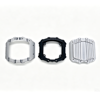 Boîtier de montre carré en fibre de carbone forgée, étanche, multicolore, pour la modification, la réparation et les pièces de rechange de montres