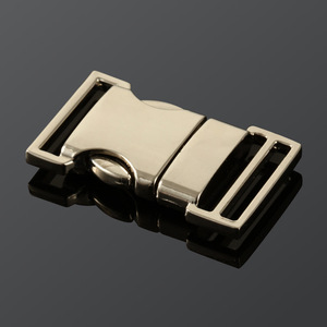 Metal Side Release Buckle Zinc Alloy Gold Adjustable For Bags Clothing Backpacks Pets Durable <b>Webbing</b> Buckle - Product Image 3