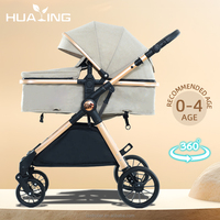 Poussette de luxe moderne haut de gamme pour nouveau-nés – Vente en gros