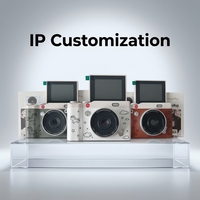 Caméra numérique personnalisée IP 1080P 180 °   Caméra de vlogging à écran rotatif avec zoom 16x et mise au point automatique, fabrication OEM ODM directe d'usine