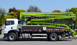 รถปั๊มคอนกรีตยี่ห้อซูมไลออน รุ่น ZLJ5461THBJF 62X-6RZ ขนาด 62 เมตร ประสิทธิภาพสูง ติดตั้งบนรถบรรทุก - Product Image 4