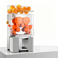 Presse-agrumes industriel commercial automatique pour oranges entières et extracteur de jus pour bar à jus, café, vente au détail