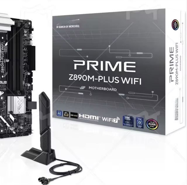 Prime Z890M-PLUS WIFI High-Performance Intel Z890 LGA1851 Gaming Motherboard Four Memory Channel ATX Form for Laptop