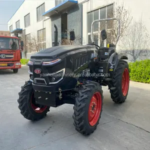 Tracteur à roues 4wd 90hp traktor tracteur agricole machine équipement agricole haute performance acheter liste de prix de tracteur pas cher