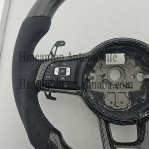 Volante de Fibra de Carbono y Alcántara de Calidad al por Mayor para Volkswagen Golf 7.5 GTI - Product Image 4