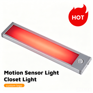 Cabinet Lighting <b>LED</b> with Motion Sensors Rechargeable <b>USB</b> On/Off for Kitchen Motion Sensor Modern 670nm red <b>light</b> - Product Image 2