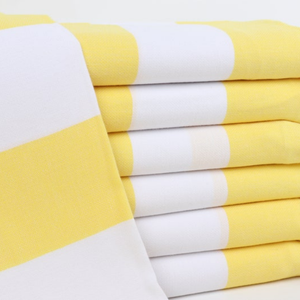 Serviette de plage en coton 100 % à carreaux, grande taille, séchage rapide, jacquard gaufré, broderie rayée, motif dessin animé, la plus vendue pour le bain - Product Image 4