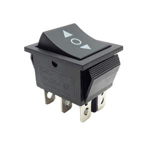 สวิตช์โยกแบบ 3 ทาง RS46 KCD4-203 ON-OFF-ON DPDT 250V 16A 6P สำหรับยานยนต์ - Product Image 1