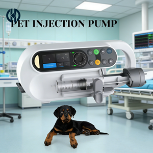 Multi-Level <strong>Alarm</strong> Volume Syringe Pump with <strong>Sound</strong> Light Voice Alerts Injection Pump for Veterinary - Product Image 1