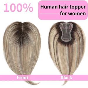 Extensions de cheveux indiens Remy pour femmes, avec volume, en dentelle vierge, nœuds invisibles, pour cheveux clairsemés - Product Image 2