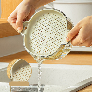 Panier de vidange en PP avec couvercle, pour la cuisine, le bassin de lavage des <span class=keywords><strong>fruits</strong></span> et légumes - Product Image 1