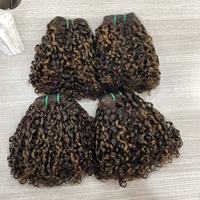 Extensions de Cheveux Naturels Bouclés Pixie de Haute Qualité 100% Remy, Tissages de Cheveux en Gros, Fournisseur d'Extensions de Cheveux