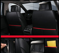 Accessoires de voiture personnalisés housses de siège de voiture universelles imperméables, confortables et respirantes