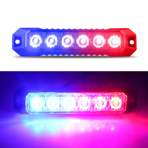 Feux de signalisation LED-06k, mini feux stroboscopiques pour camion, feux de grille, montage en surface, lampes clignotantes pour camion, <span class=keywords><strong>voiture</strong></span>, véhicule - Product Image 1
