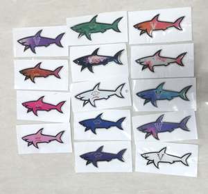 Pegatina de PVC Epoxi Impermeable con Diseño de Paul Shark 2025 para Móviles y Equipaje, Decoración del Hogar Estilo Anime - Product Image 3