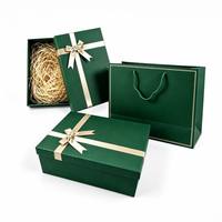 Boîte en carton rigide personnalisée de luxe avec ruban, boîte en papier rigide pour cadeau, emballage personnalisé pour boîte cadeau de luxe