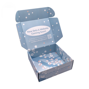 Caja de belleza de diseño de lujo con inserción de tarjeta de papel caja de envío postal de cartón resistente con impresión de logotipo - Product Image 3