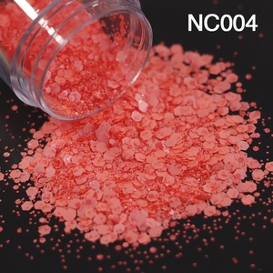 Venta al por mayor de brillo <span class=keywords><strong>mate</strong></span> de tamaño mixto fluorescente neón brillo grueso para Resina artesanía diseño de <span class=keywords><strong>uñas</strong></span> - Product Image 4