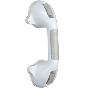 Barre d'appui à ventouse Cookmoon H206-1 bleue, capacité de charge 35 kg, poignée de sécurité pour salle de bain, sans perçage - Product Image 2