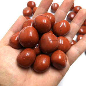 Chất lượng cao tự nhiên màu đỏ jasper sụt giảm đá Bán buôn giá đánh bóng đá quý với khắc khắc kỹ thuật - Product Image 1