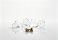 Bouteille d'arôme en verre transparent moderne personnalisée 150ml 300ml, pot en verre vide pour diffuseur à bâtonnets, pour emballage de parfum d'intérieur