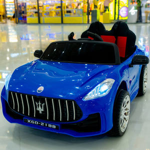 Vehículo Eléctrico Recargable de Plástico Resistente con Cuatro Ruedas, Juguete de Auto con Control Remoto de 12V para Niños y Niñas - Product Image 1