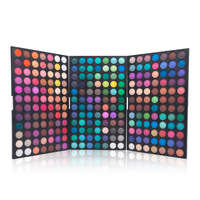 Palette de fards à paupières mats longue tenue 252 couleurs 252A, maquillage organique scintillant, ensembles de maquillage pour filles, vente en gros de palettes de fards à paupières