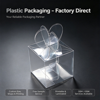 Boîtes en plastique transparent PP personnalisées, emballage pour disques vinyles, impression de logo personnalisée