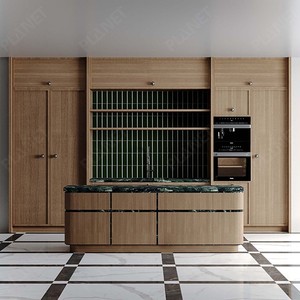 <span class=keywords><strong>Cucina</strong></span> in Legno Massello Classica a Prezzo di Fabbrica, Design Marrone con Isola, Mobili da <span class=keywords><strong>Cucina</strong></span> all'Ingrosso - Product Image 1